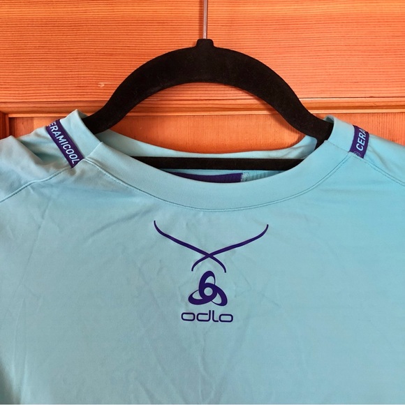 NWOT ODLO ProCeramicool Athletic Shirt - Picture 4 of 13